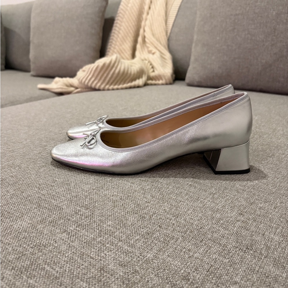 Coach Silver Women's Flats